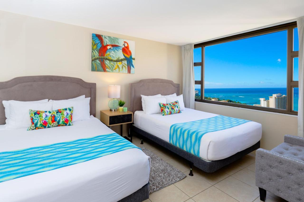 Deluxe Living In Waikiki - Ocean View With Parking Honolulu