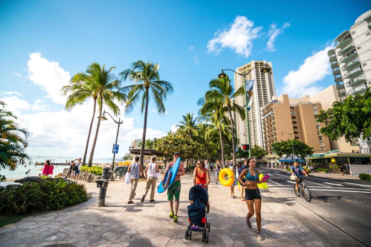 Apartment Deluxe Living In Waikiki - Ocean View With Parking